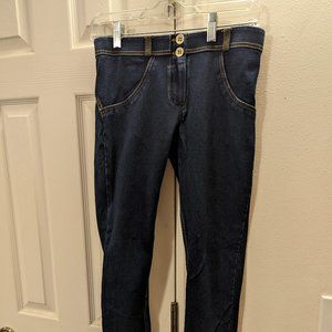 Freddy dark wash skinny jean denim jegging M